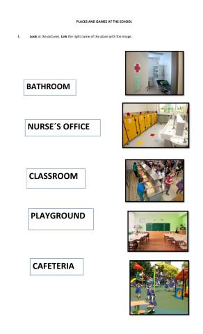 2nd grade- Places and games at the school