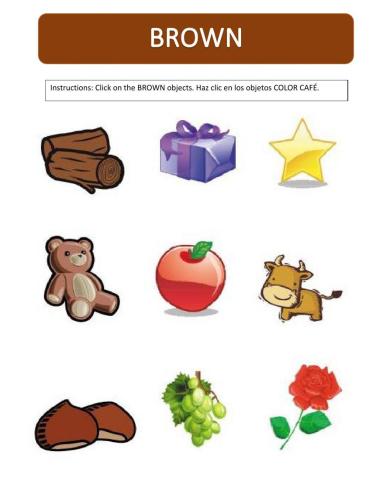 Prekinder color brown