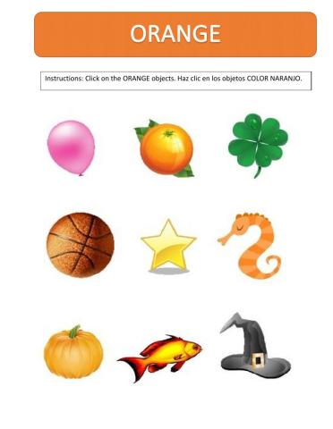 Prekinder Color Orange