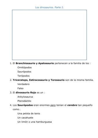 Dinosaurios parte 2