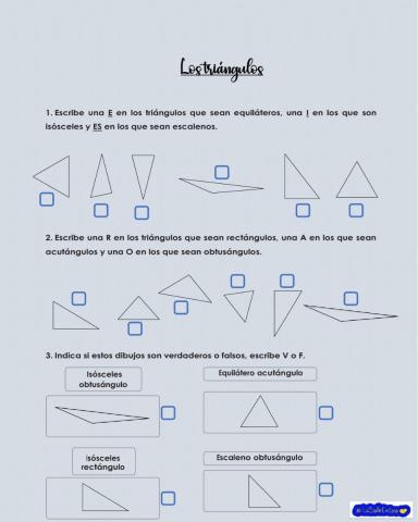 Los triángulos