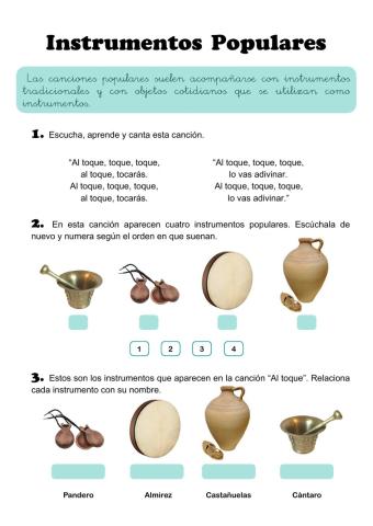 Instrumentos populares