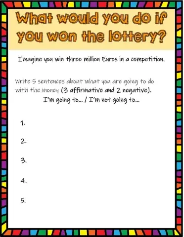 What would you do if you won the lottery?