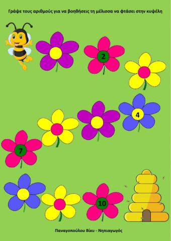 Βοήθησε τη μέλισσα