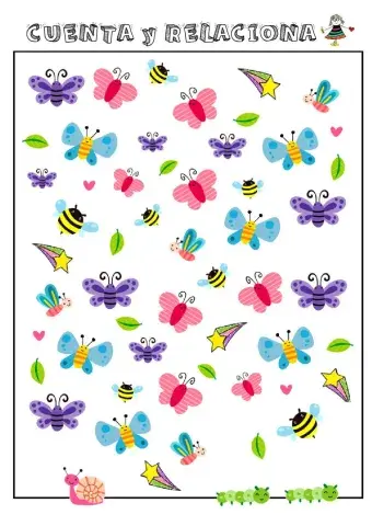 Cuenta y relaciona (hasta 10)