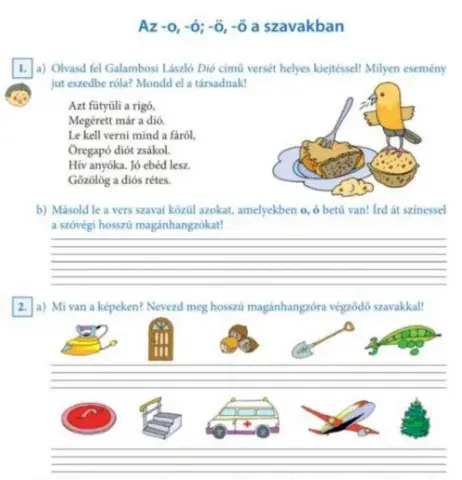 Év végi ismétlés. ny-6. 2.o.