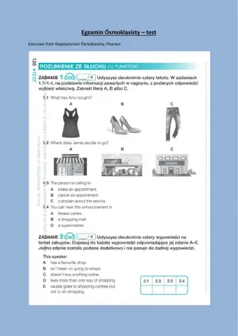 E8 test listening & functions