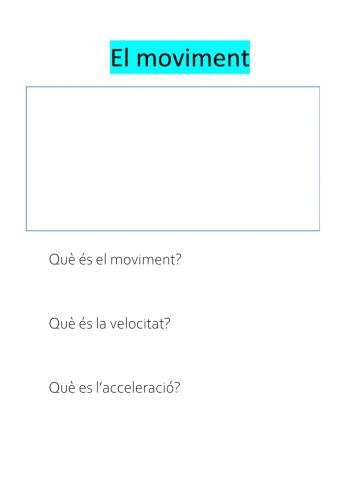 El moviment