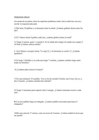 Problemas orales
