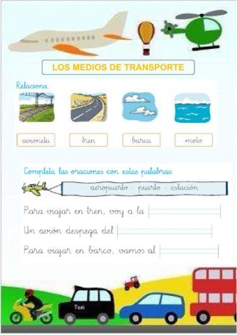 Medios de transporte