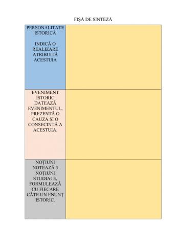 Istoria românilor și universală