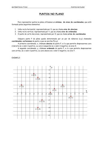 PUNTOS DO PLANO 1º ESO