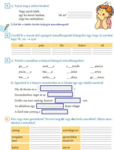 Év végi ismétlés. ny-10. 2.o.