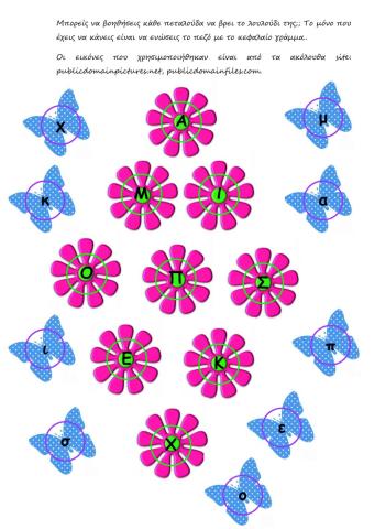 Αντιστοίχιση πεζά-κεφαλαία