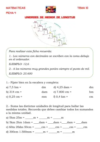 Unidades de longitud