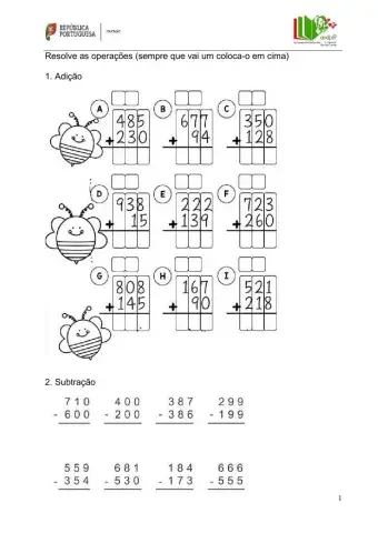 Operações-2.º ano