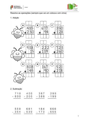 Operações-2.º ano