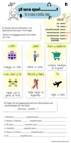 Juego de roles - intercambiar información