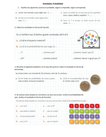 Probabilidad de un suceso