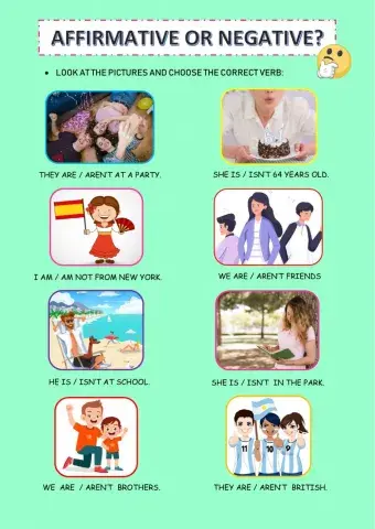 Affirmative or negative?