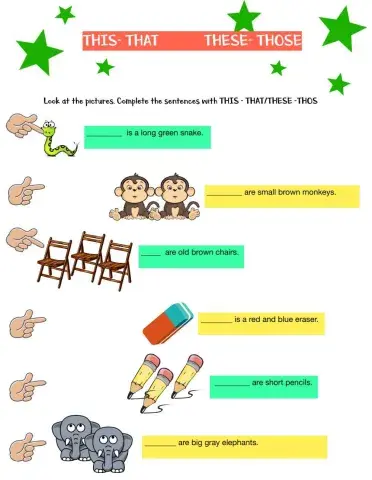 This That These Those