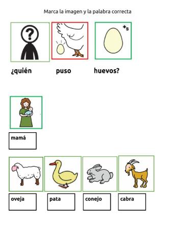 El patito feo comprensión lectora