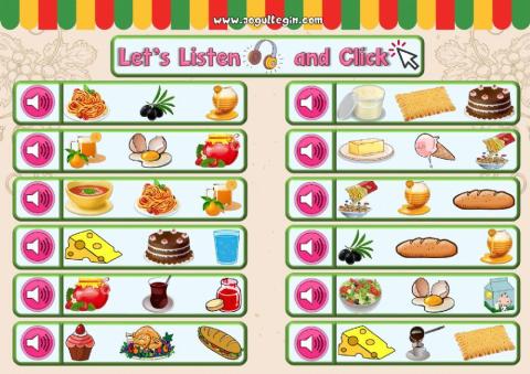 4.10. Food and Drinks - Let’s Listen and Click 2