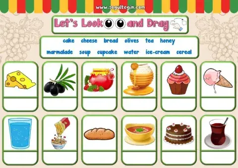 4.10. Food and Drinks - Let’s Look and Drag 2