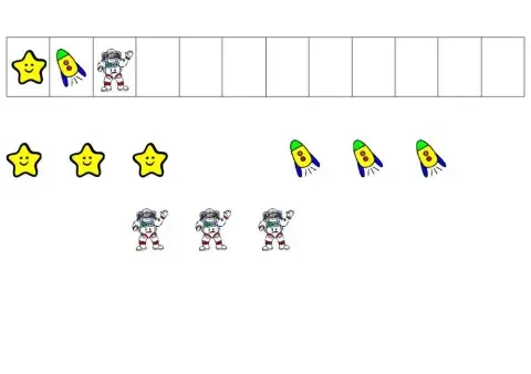 Serie de tres elementos (el universo)