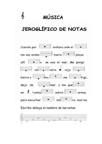 Notas musicales