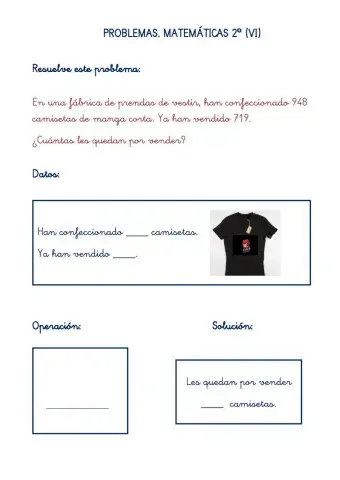 Problemas de matemáticas 2º . 6