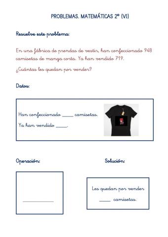 Problemas de matemáticas 2º . 6