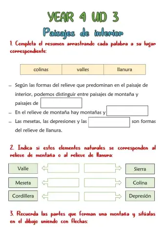 Paisajes de interior