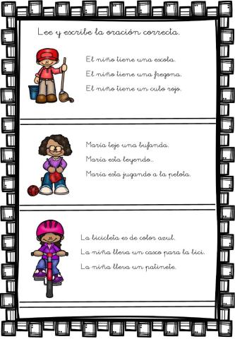 Comprensión lectora 4