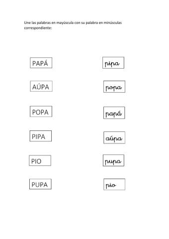 Mayúscula-minúscula