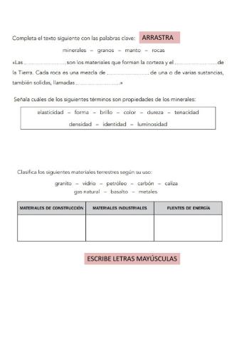 Ficha interactiva - ciencias sociales - tema 1