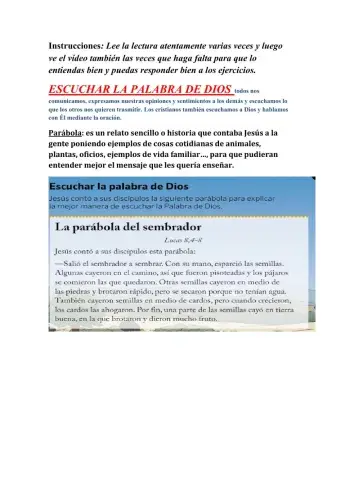 Parábola del sembrador