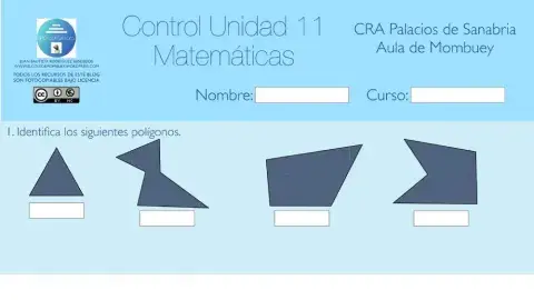 Control de Matemáticas U. 11 3º