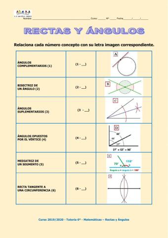 Rectas y Ángulos