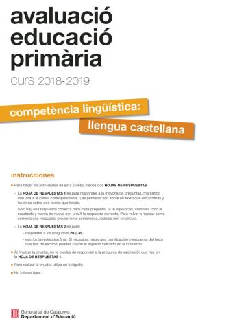Competència lingüística en llengua castellana