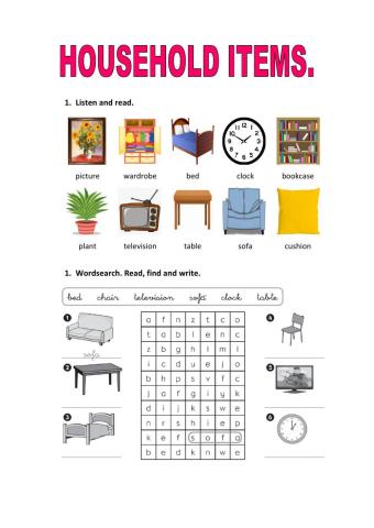 Household items