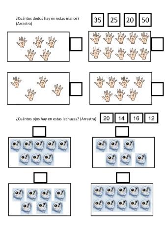 inicio multiplicación 5 y 2