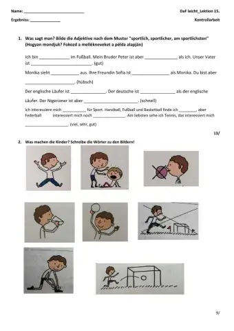 DaF leicht-Lektion 15.