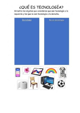 ¿Qué es tecnología?