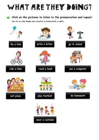 What are they doing?