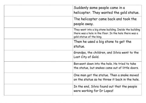 The Lost City ORDER THE STORY