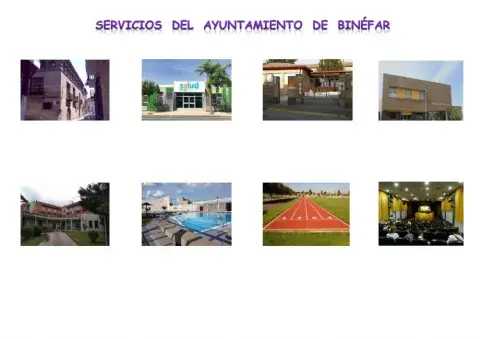 Servicios ayuntamiento de Binéfar
