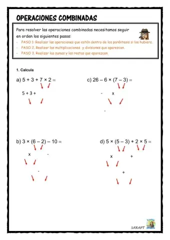 Operaciones combinadas