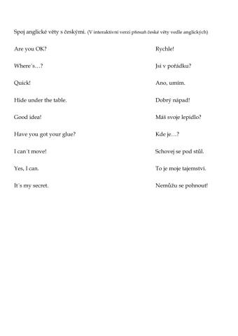 Happy street 1- U7 Colin spojovačka a překlad