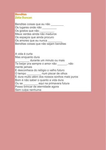 LIVRO DE TEXTO - pág. 56 - MUSICA BENDITAS